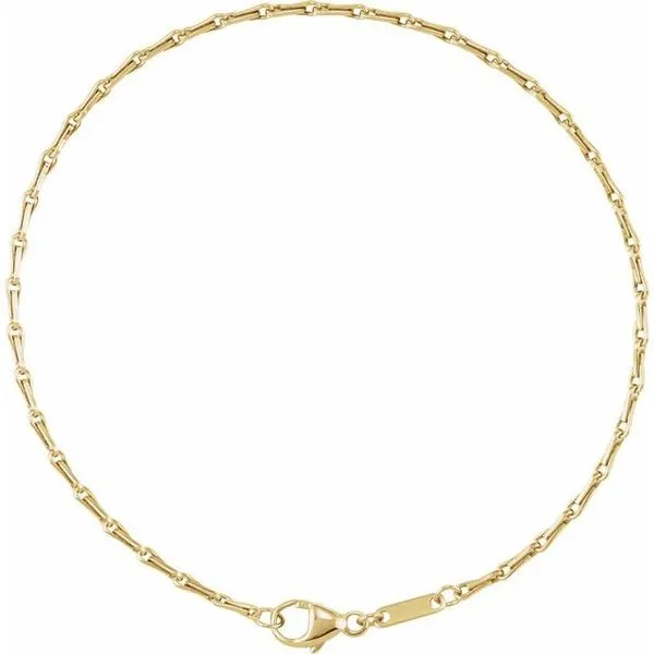 1.5 mm Barleycorn Chain Image 2 Hopman Jewelers Elkhart, IN