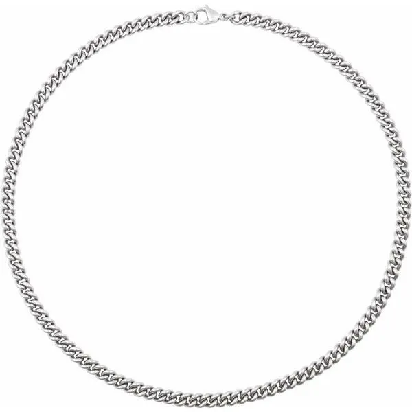 6.3 mm Curb Chain Image 2 James & Williams Jewelers Berwyn, IL