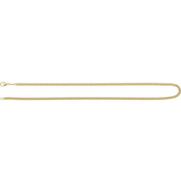 3.4 mm Curb Chain Image 3 Grayson & Co. Jewelers Iron Mountain, MI
