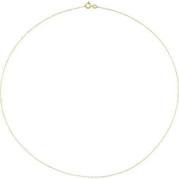 .85 mm Paperclip-Style Chain Image 2 Gysbers Jewelry Waupun, WI