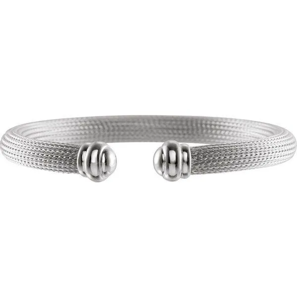 Hollow Mesh Cuff Bracelet Hopman Jewelers Elkhart, IN