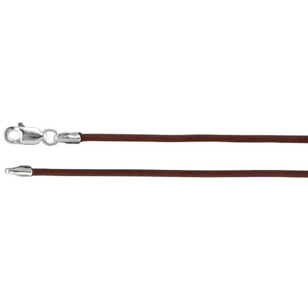 1.5 mm Brown Leather Cord  Your Jewelry Box Altoona, PA