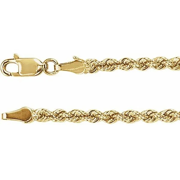 Rope Chain Diny's Jewelers Middleton, WI