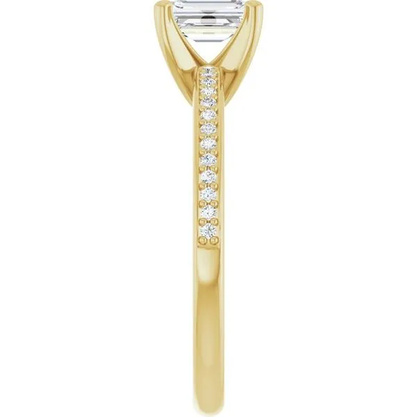 Solitaire Engagement Ring Image 4 Arezzo Jewelers Elmwood Park, IL