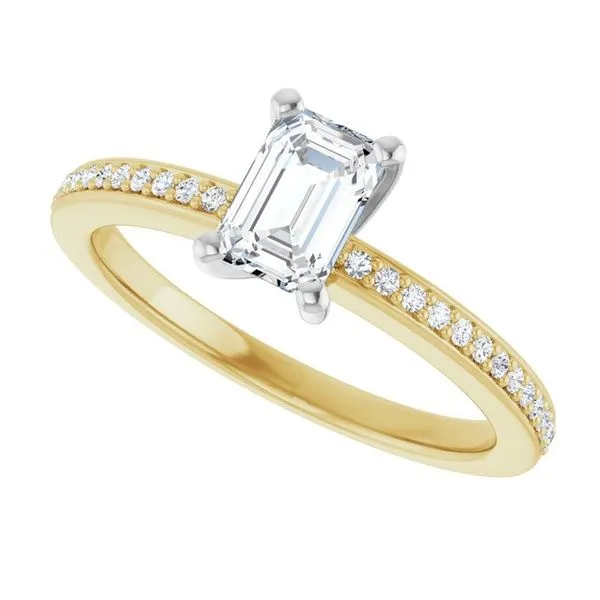 Solitaire Engagement Ring Image 5 Arezzo Jewelers Elmwood Park, IL