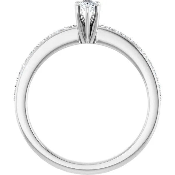 Solitaire Engagement Ring Image 2 Arezzo Jewelers Elmwood Park, IL