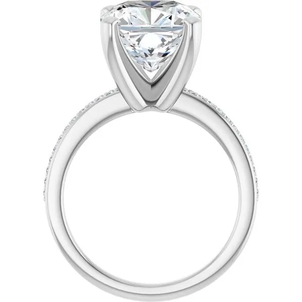Solitaire Engagement Ring Image 2 Arezzo Jewelers Elmwood Park, IL