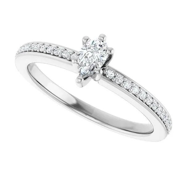 Solitaire Engagement Ring Image 5 Shipley's Fine Jewelry Hampstead, MD
