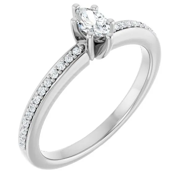 Solitaire Engagement Ring House of Silva Wooster, OH