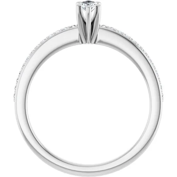 Solitaire Engagement Ring Image 2 Arezzo Jewelers Elmwood Park, IL