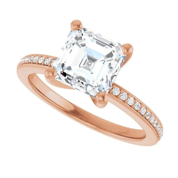 Accented Engagement Ring Image 5 Mark Jewellers La Crosse, WI