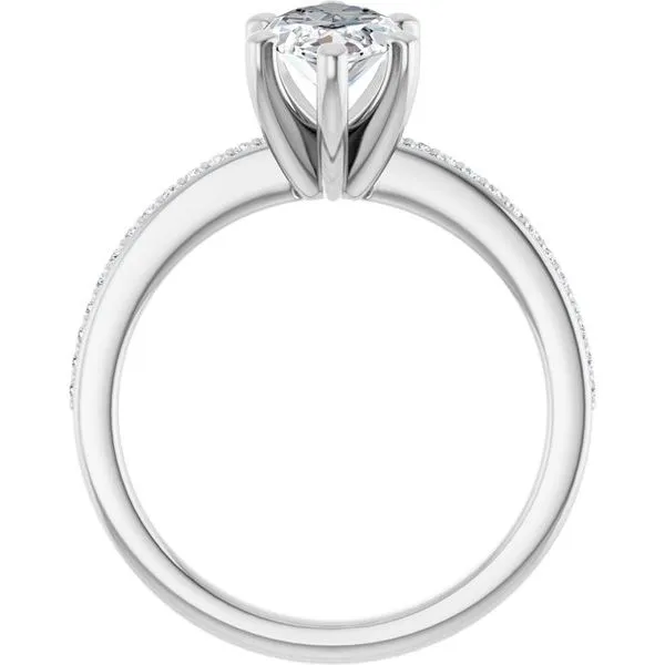 Solitaire Engagement Ring Image 2 Arezzo Jewelers Elmwood Park, IL