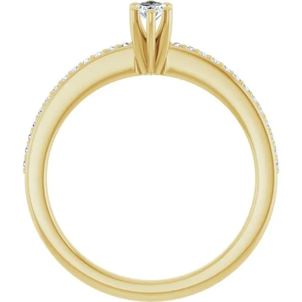 Solitaire Engagement Ring Image 2 Michael Szwed Jewelers Longmeadow, MA