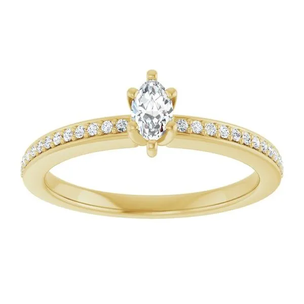 Accented Engagement Ring Image 3 Mark Jewellers La Crosse, WI