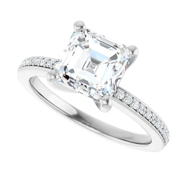 Solitaire Engagement Ring Image 5 Vulcan's Forge LLC KANSAS CITY, MO