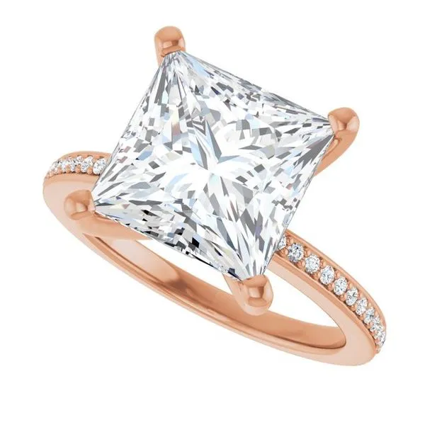 Solitaire Engagement Ring Image 5 Vulcan's Forge LLC KANSAS CITY, MO