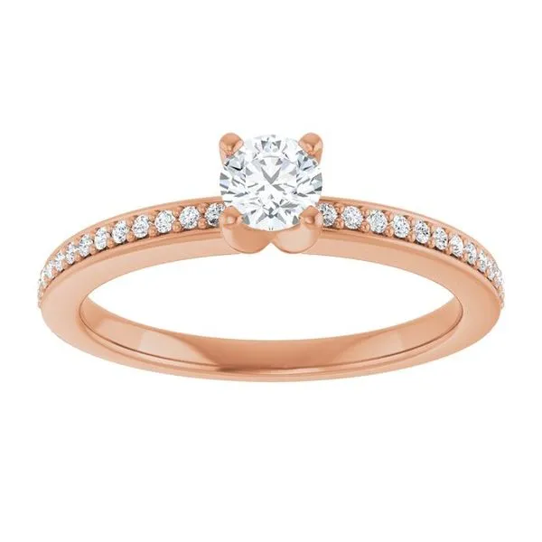 Accented Engagement Ring Image 3 Mark Jewellers La Crosse, WI
