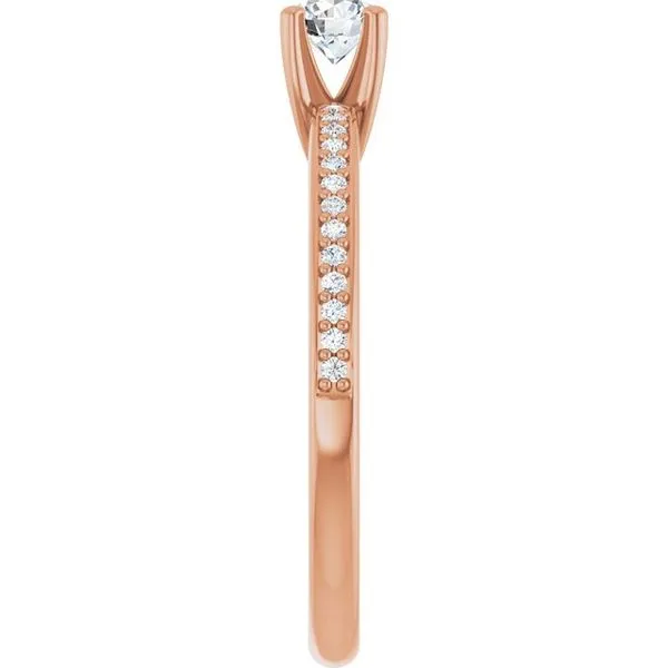 Accented Engagement Ring Image 4 Mark Jewellers La Crosse, WI