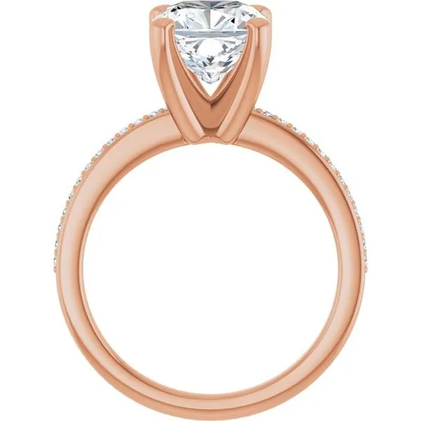 Solitaire Engagement Ring Image 2 Arezzo Jewelers Elmwood Park, IL