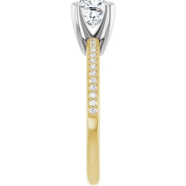 Solitaire Engagement Ring Image 4 Arezzo Jewelers Elmwood Park, IL