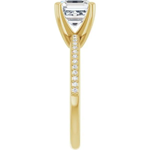 Solitaire Engagement Ring Image 4 Arezzo Jewelers Elmwood Park, IL