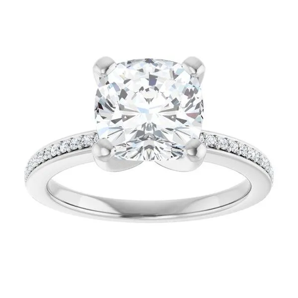 Accented Engagement Ring Image 3 Mark Jewellers La Crosse, WI