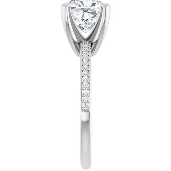 Accented Engagement Ring Image 4 Mark Jewellers La Crosse, WI
