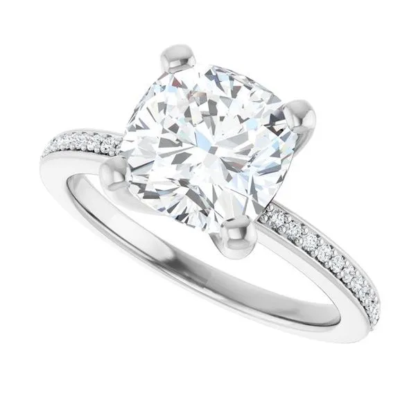 Accented Engagement Ring Image 5 Mark Jewellers La Crosse, WI