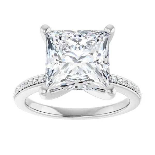Solitaire Engagement Ring Image 3 House of Silva Wooster, OH
