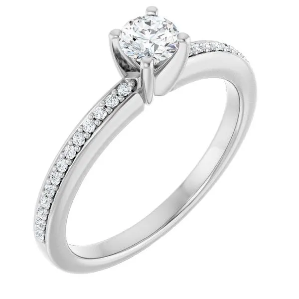 Accented Engagement Ring Mark Jewellers La Crosse, WI