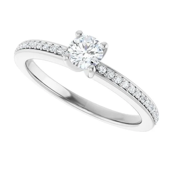 Accented Engagement Ring Image 5 Mark Jewellers La Crosse, WI