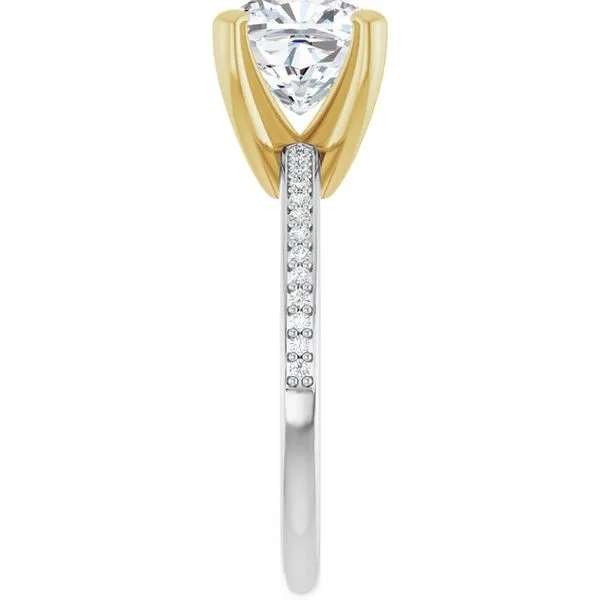 Solitaire Engagement Ring Image 4 House of Silva Wooster, OH