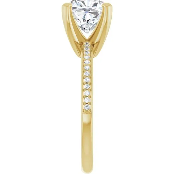 Solitaire Engagement Ring Image 4 Arezzo Jewelers Elmwood Park, IL