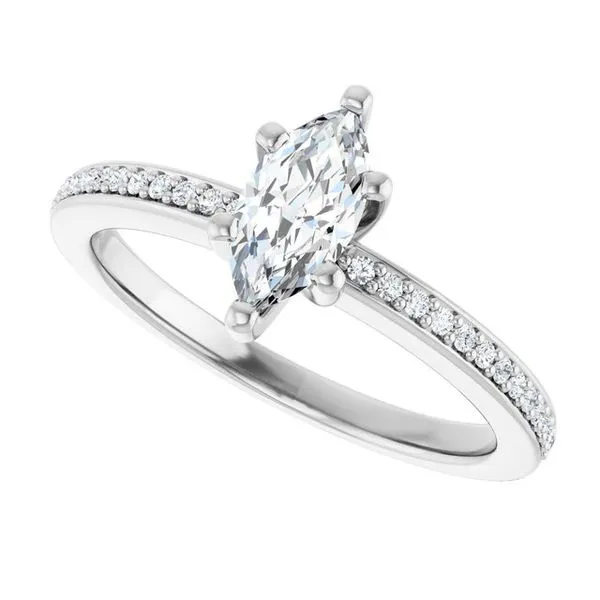 Solitaire Engagement Ring Image 5 Shipley's Fine Jewelry Hampstead, MD