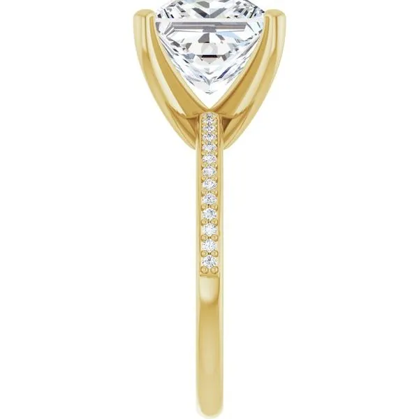 Solitaire Engagement Ring Image 4 Arezzo Jewelers Elmwood Park, IL