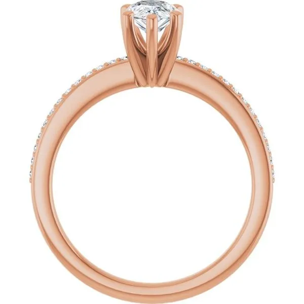 Solitaire Engagement Ring Image 2 Vulcan's Forge LLC KANSAS CITY, MO