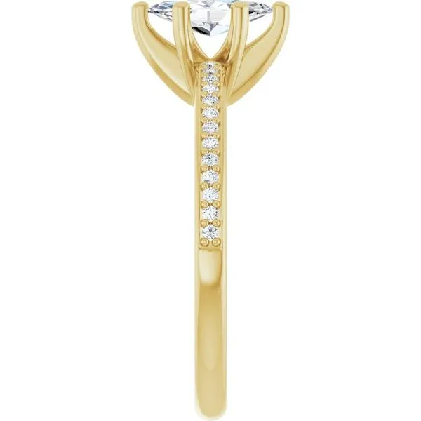 Solitaire Engagement Ring Image 4 Ask Design Jewelers Olean, NY