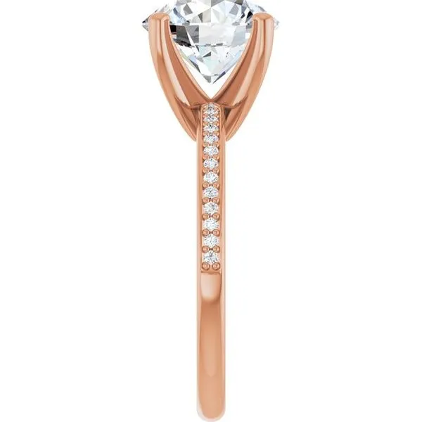 Solitaire Engagement Ring Image 4 Vulcan's Forge LLC KANSAS CITY, MO
