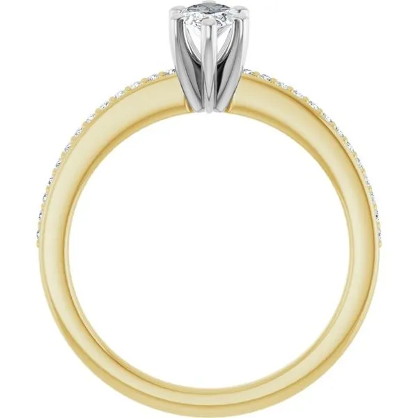 Accented Engagement Ring Image 2 Mark Jewellers La Crosse, WI