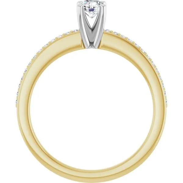 Solitaire Engagement Ring Image 2 Arezzo Jewelers Elmwood Park, IL