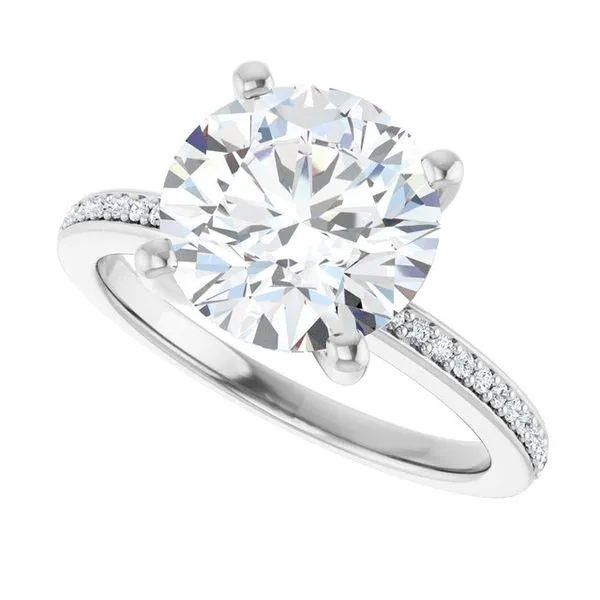 Solitaire Engagement Ring Image 5 Shipley's Fine Jewelry Hampstead, MD
