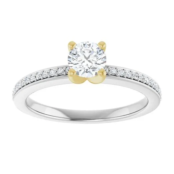 Accented Engagement Ring Image 3 Mark Jewellers La Crosse, WI
