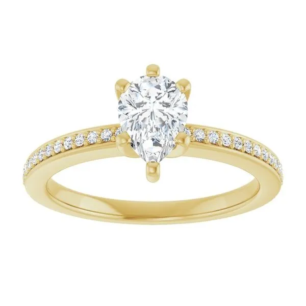 Accented Engagement Ring Image 3 Mark Jewellers La Crosse, WI
