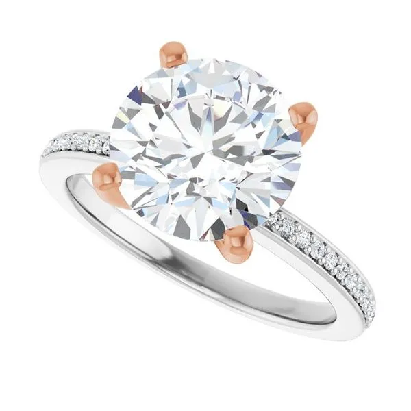 Solitaire Engagement Ring Image 5 Vulcan's Forge LLC KANSAS CITY, MO