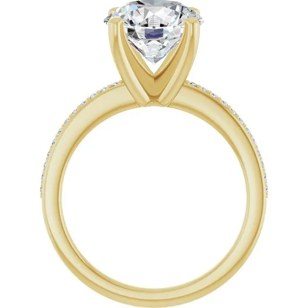 Accented Engagement Ring Image 2 Mark Jewellers La Crosse, WI