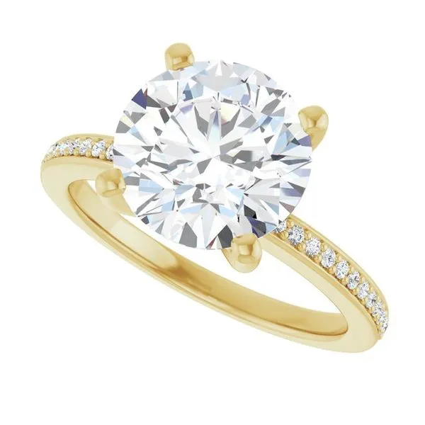 Solitaire Engagement Ring Image 5 Arezzo Jewelers Elmwood Park, IL