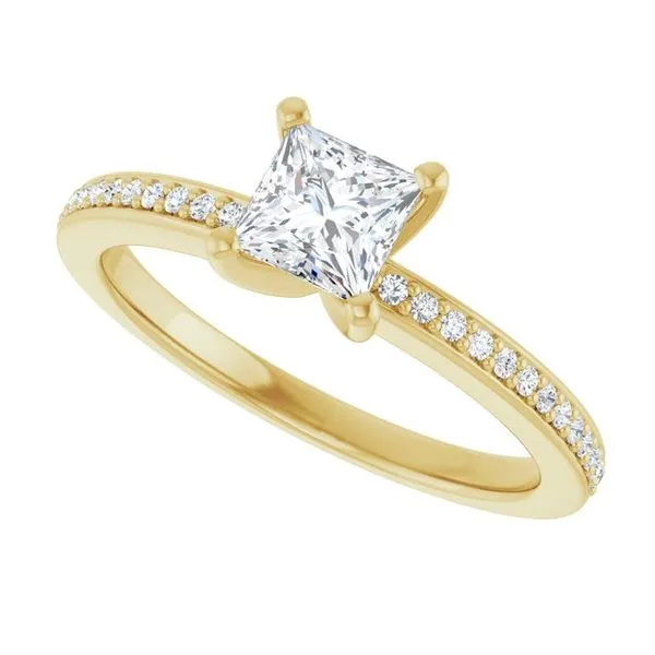 Solitaire Engagement Ring Image 5 House of Silva Wooster, OH