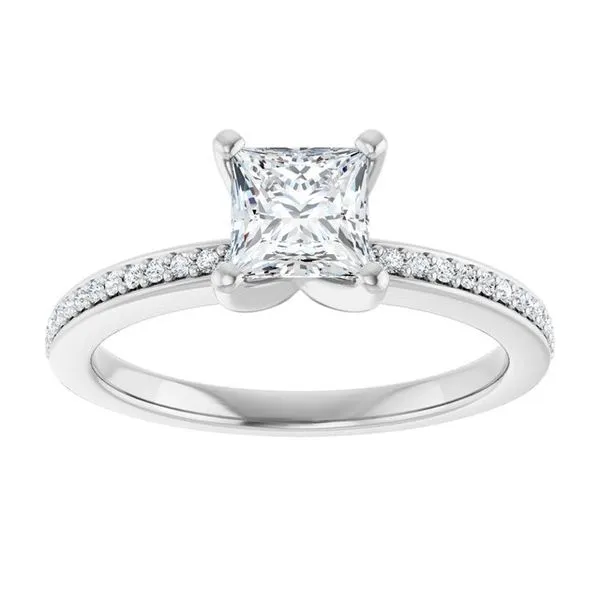 Solitaire Engagement Ring Image 3 Arezzo Jewelers Elmwood Park, IL