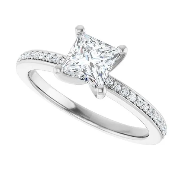 Solitaire Engagement Ring Image 5 Arezzo Jewelers Elmwood Park, IL