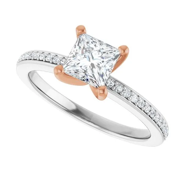 Accented Engagement Ring Image 5 Mark Jewellers La Crosse, WI